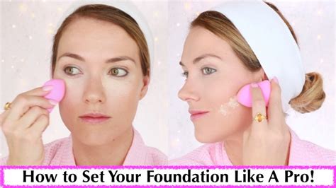 how to properly use setting powder