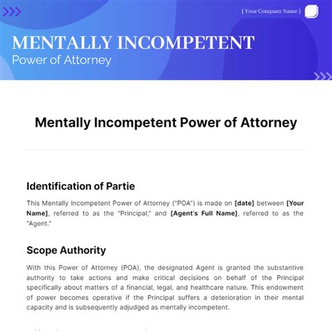 how to prove someone is mentally incompetent