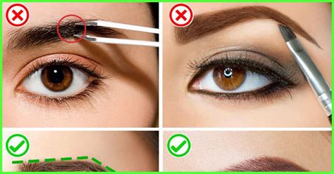 how to put an arch in eyebrows