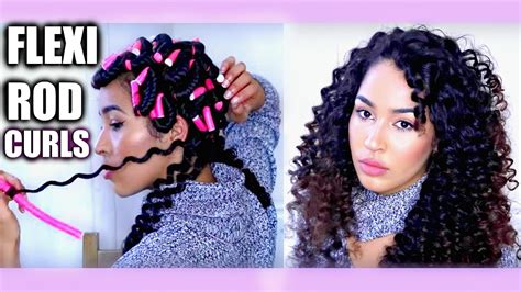 how to put bendy rollers in weave