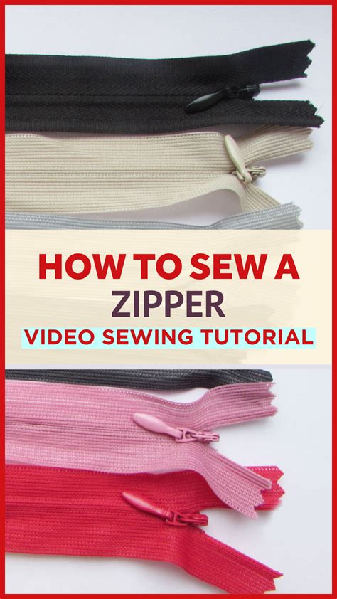 how to put in an invisible zipper