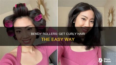 how to put in bendy rollers