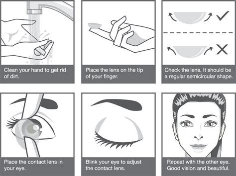 how to put in new contacts