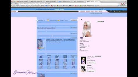 how to create arrive imvu homepage