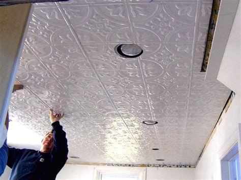 How To Put Up Tin Ceiling Tiles