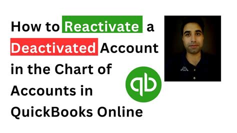 How To Reactivate Chart Of Accounts In Quickbooks Online