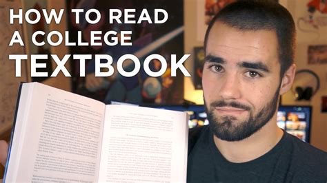 how to read a textbook in college