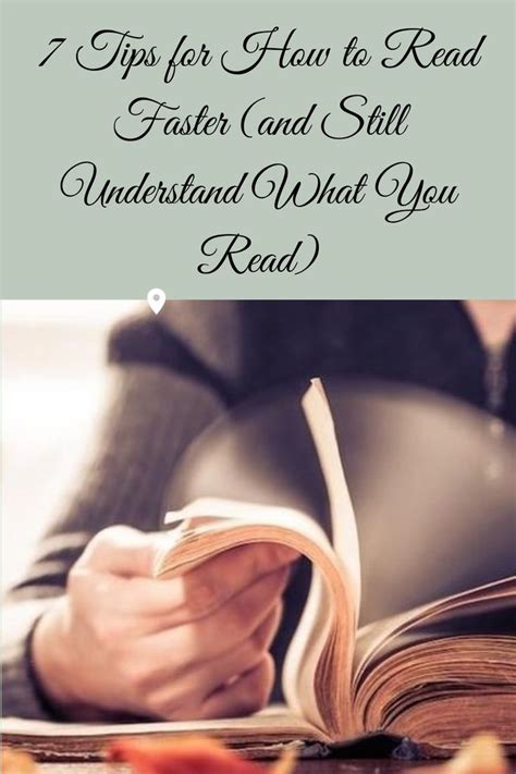 how to read faster but still understand