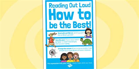 how to read out loud in class