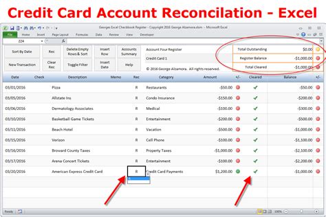 How To Reconcile Credit Card Statements In Excel Credit Card Statement Worksheet - Credit Card Statement Worksheet
