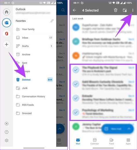 how to recover deleted folder in mobile