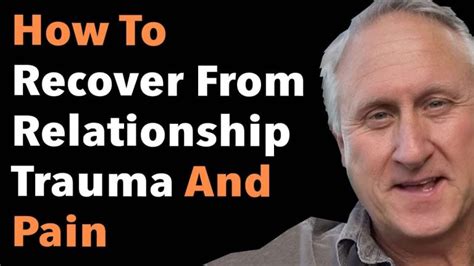 how to recover from relationship trauma