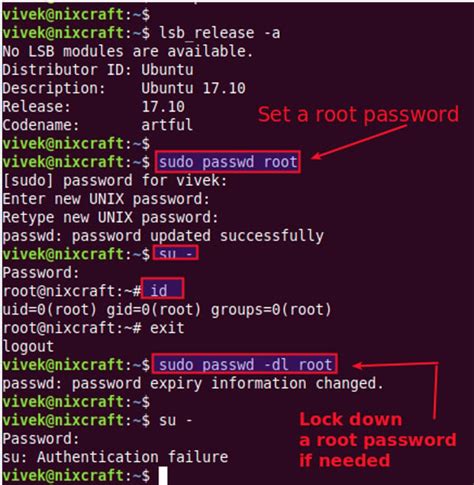 how to recover root password in linux