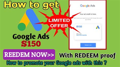 how to redeem google adwords coupon ? - Shopify Community