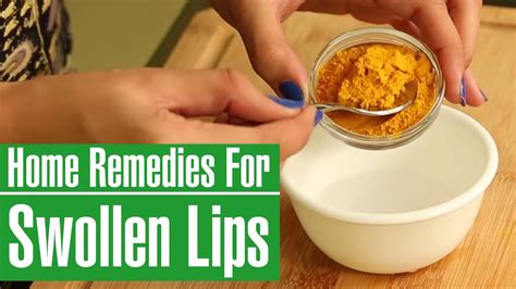 how to reduce lip swelling overnight home remedy