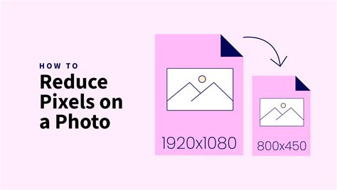 how to reduce pixels in an image