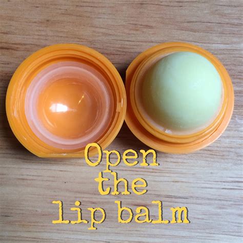 how to refill eos lip balm containers