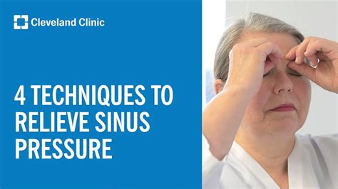 how to relieve sinus pressure in temples