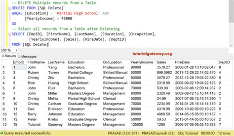 how to remove a view in sql