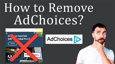 how to remove adchoices from computer