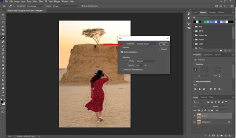 how to remove and object in photoshop