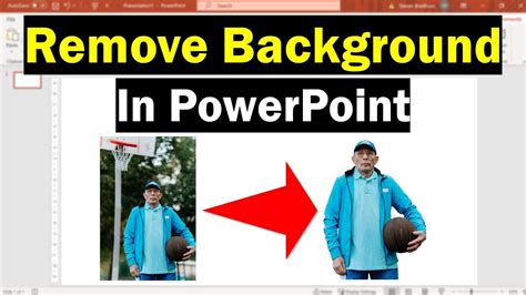 how to remove background photo in powerpoint