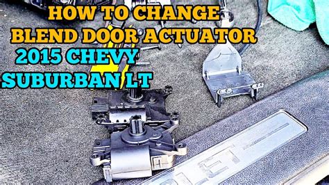 How To Remove Blend Door Actuator