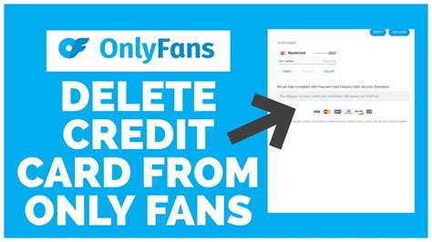 how to remove card from onlyfans