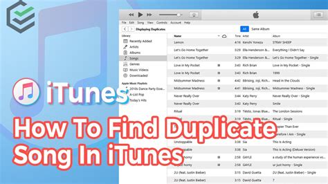 how to remove duplicate music in itunes