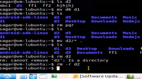 how to remove folder in ubuntu