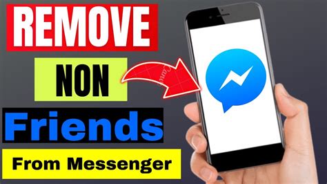 how to remove friend in messenger