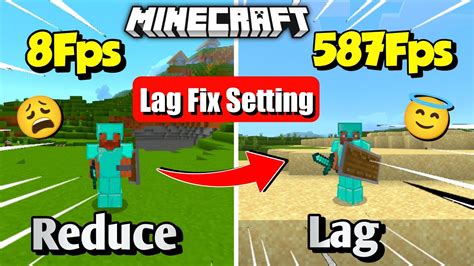 how to remove lag from minecraft