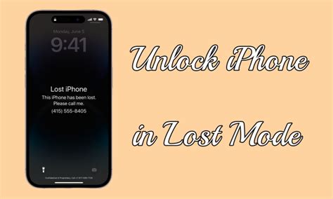 how to remove lost mode on iphone