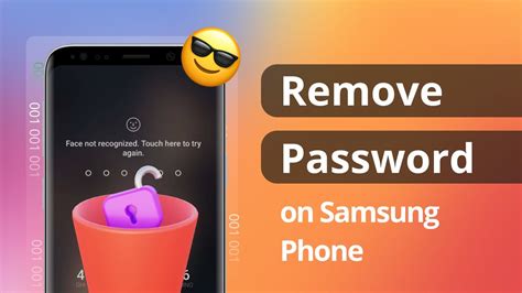 how to remove password from the phone