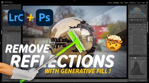 how to remove reflections in lightroom