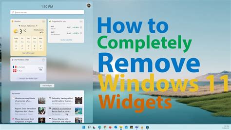 how to remove widget based on it