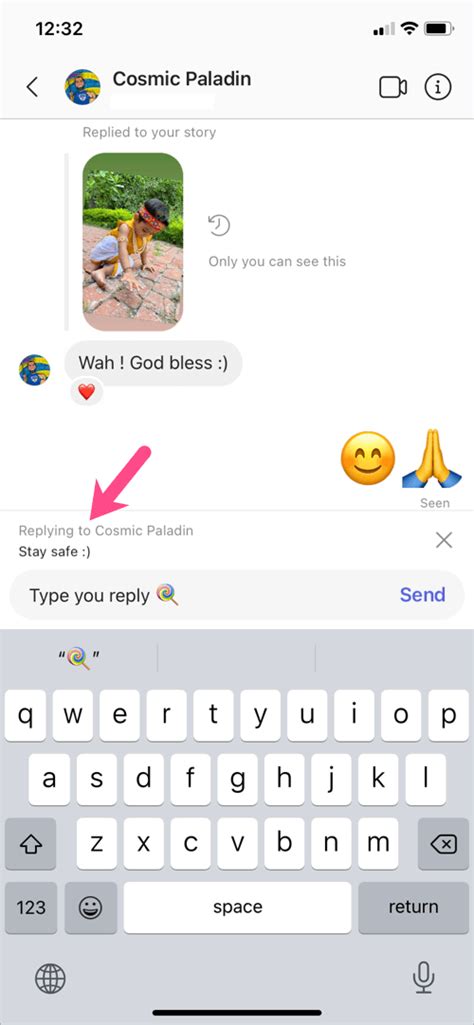 how to reply with emojis on instagram messages