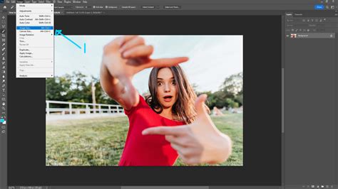 how to rescale image in photoshop