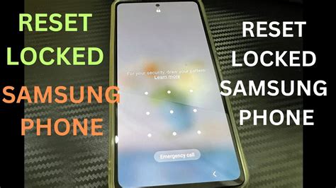 how to reset phone that is locked