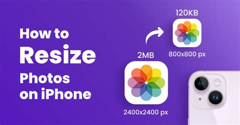 how to resize photo in phone