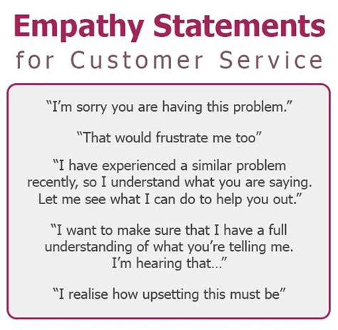how to respond to a dissatisfied customers statement