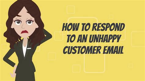how to respond to a unsatisfied customer