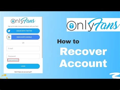 How to restore onlyfans account