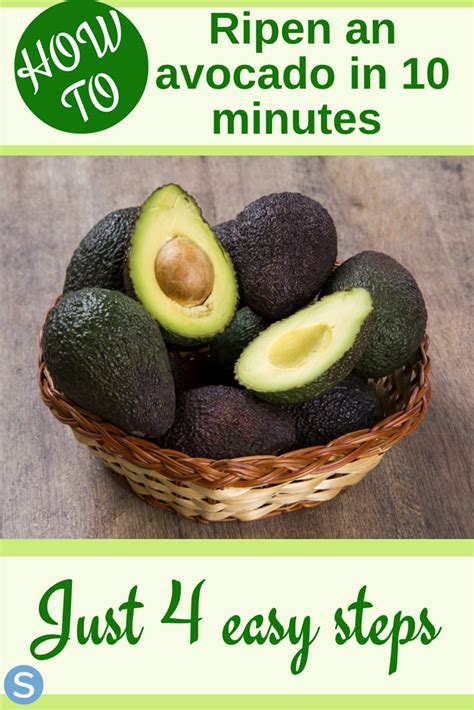 how to ripen an avocado in minutes