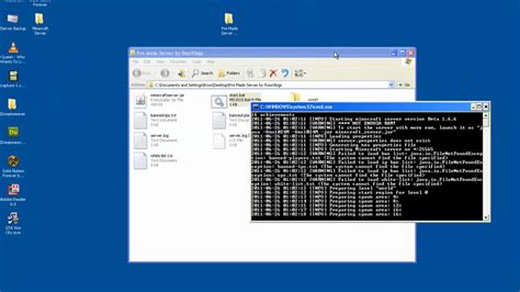 how to run a server in minecraft