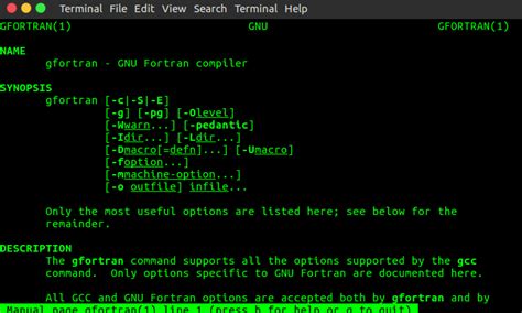 how to run fortran code in linux