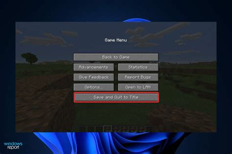 how to save game in minecraft