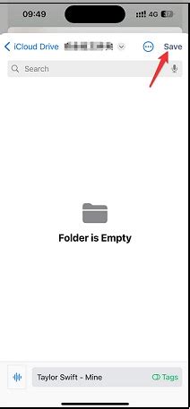how to save music in icloud