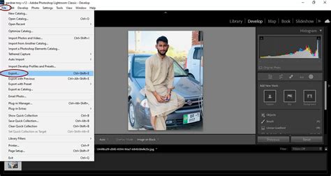 how to save photos in lightroom