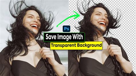how to save transparent background in photoshop